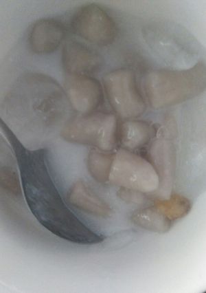 Hình của món Chè khoai môn dẻo.