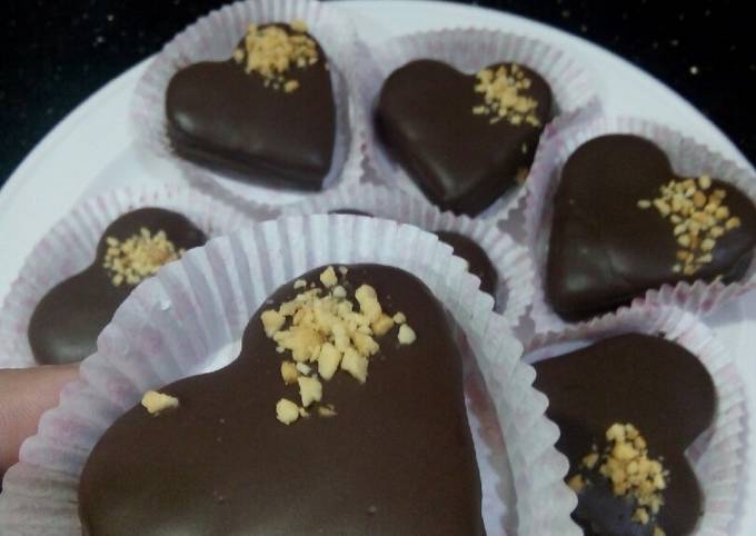 Les Russes Au Chocolat De Fun Easy Cook Cookpad