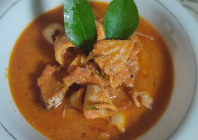 Cumi Bumbu Rendang