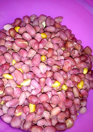 A picture of Oven roasted peanuts #AuthorMarathon.