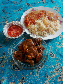 عکسی از دستور خوراک مرغ ترش با قره قورت