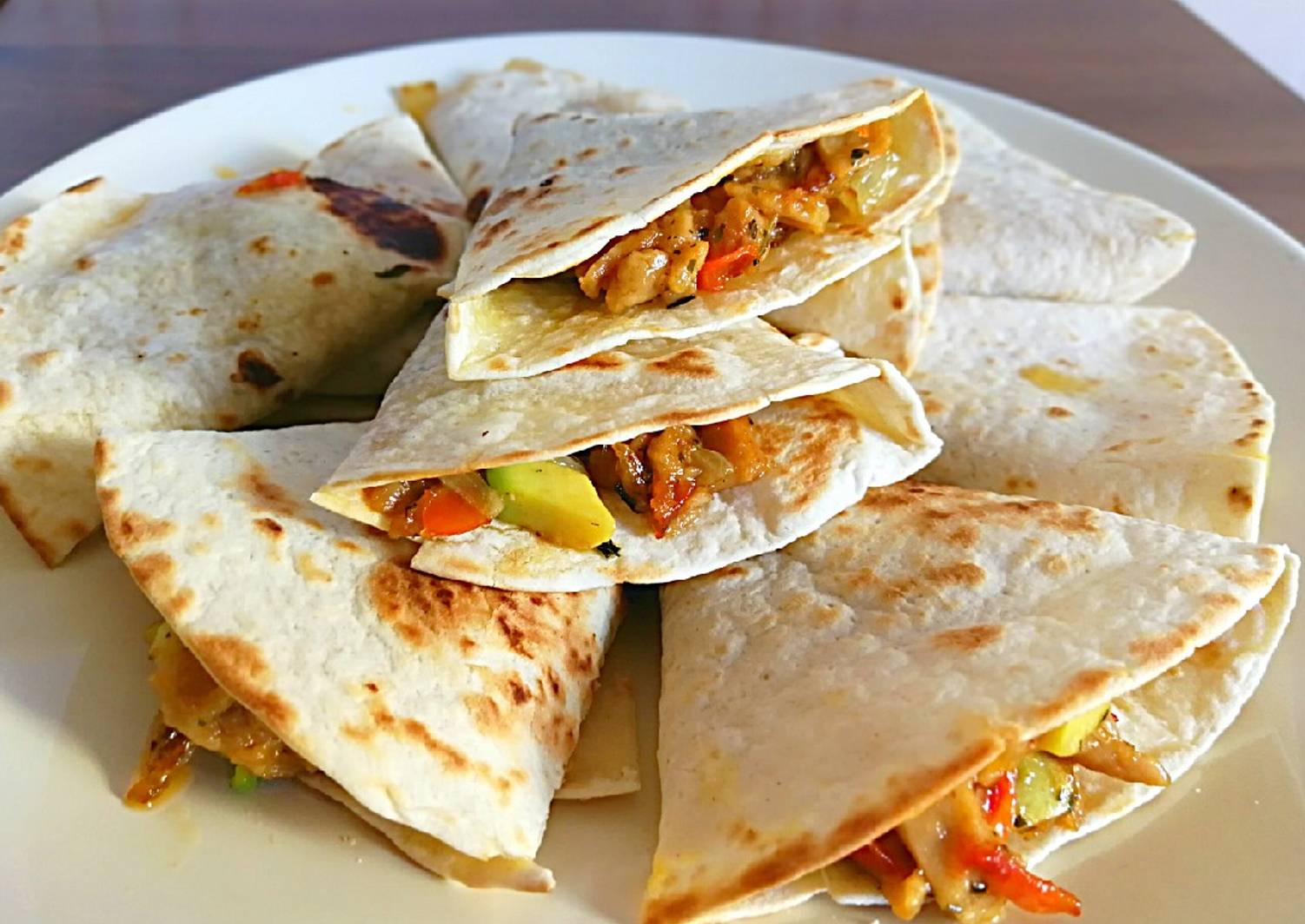 Quesadillas Veganas Receta de Sonycarma Cookpad