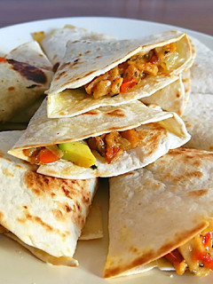 Una foto de Quesadillas Veganas