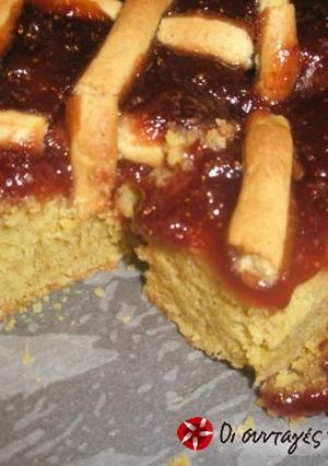 Φωτογραφία της συνταγής Linzertorte φράουλα