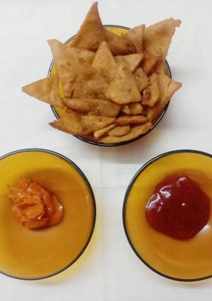 A picture of Rice flour Nachos.
