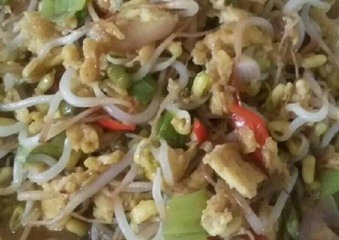 Standar Bagaimana cara membuat Orak Arik taoge telur simpel yang gurih