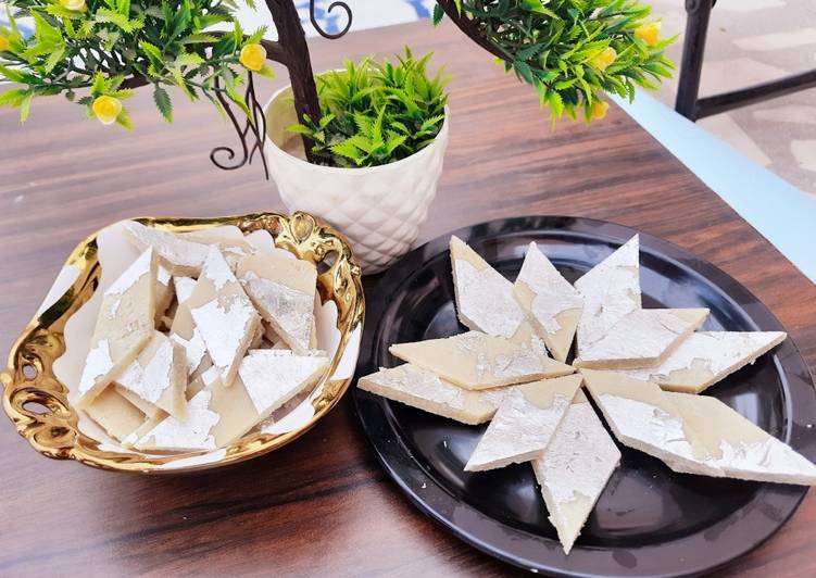 How to Prepare Award-winning Peanuts Kaju Katli