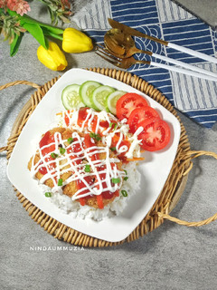 Foto resep Tahu Katsu Dan Salad Hokben