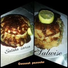 A picture of Coconut pancake.