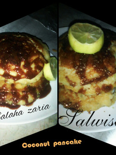 A picture of Coconut pancake.