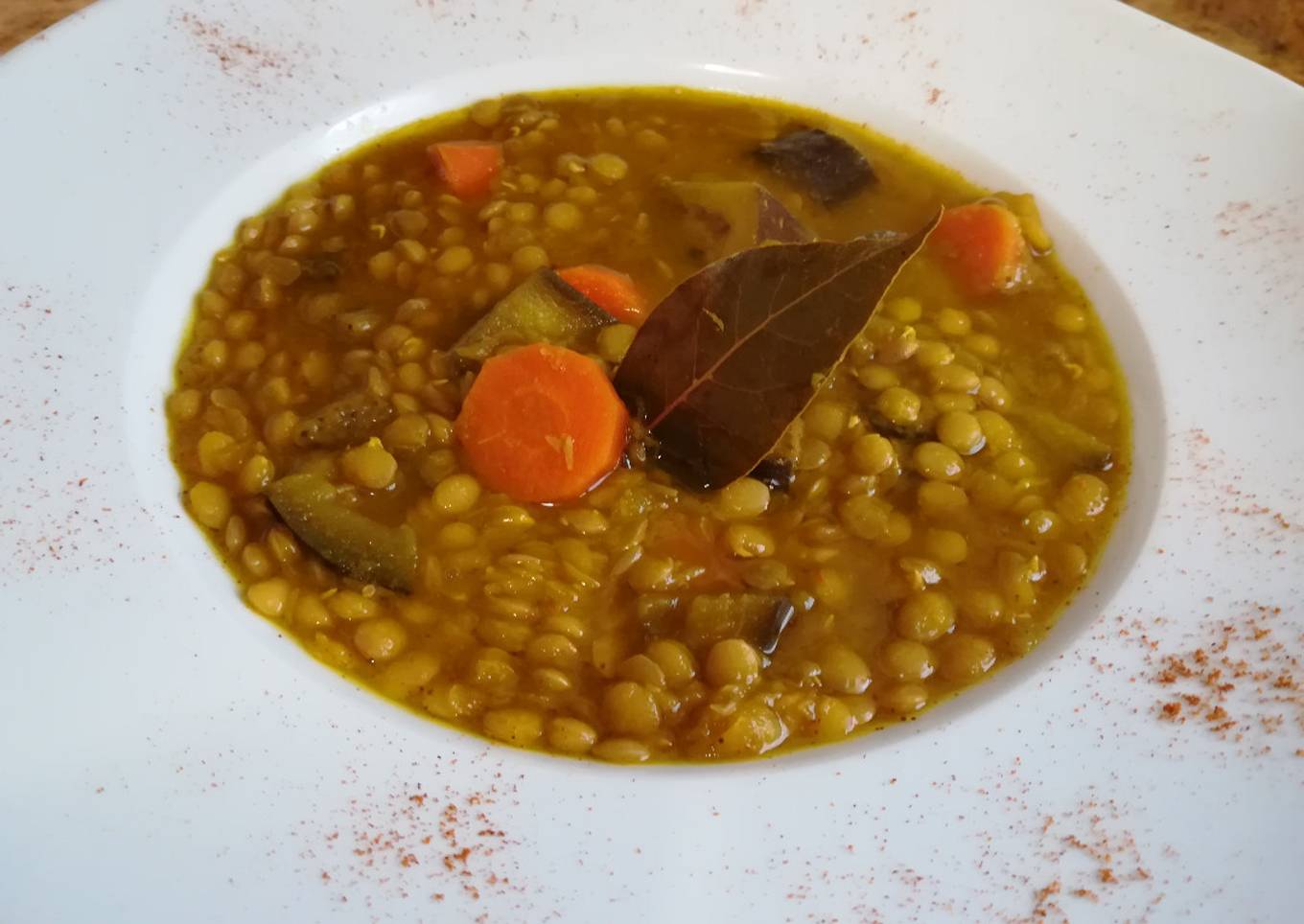 Lentejas con verduras