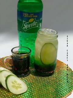 Sparkling green lemonade ainihin hoton girkin