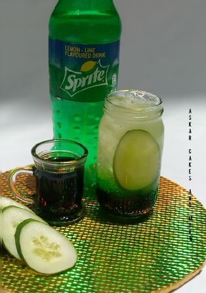 Sparkling green lemonade ainihin hoton girkin