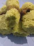 Kue putu tanpa cetakan bambu