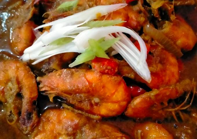 Resep Udang Saus Padang Ala Saung Naga Soedirman Oleh Deedee Rasuan Cookpad 