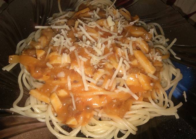 Ternyata begini lho! Bagaimana cara buat Spaghetti saos keju bolognese yang sesuai selera