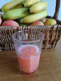 Licuado de frutilla y durazno frappé 🇺🇾