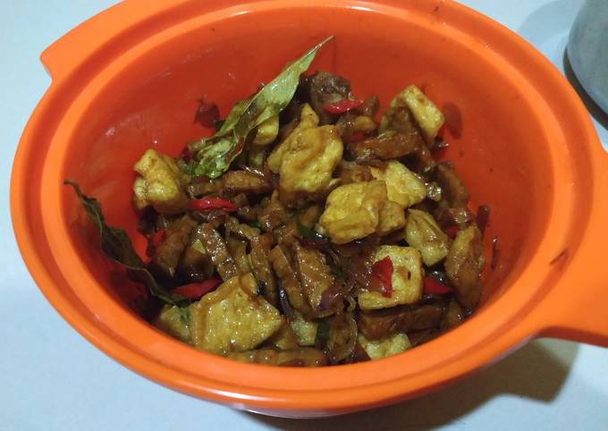 Orek Tempe Tahu / Kering Tempe