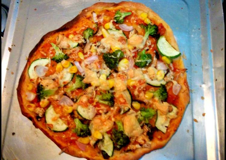 Recipe of Speedy Home made pizza!