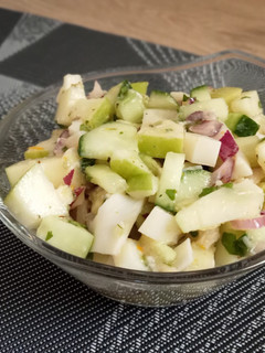 Una foto de Ensalada de palmito