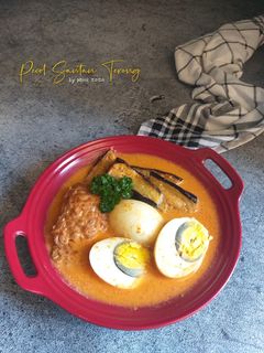Foto resep Pecel Santan Terong