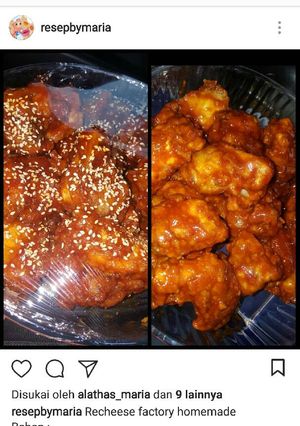 Foto resep Ayam richeese factory (homemade)