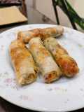 Potato Spring Rolls in the Air Fryer
