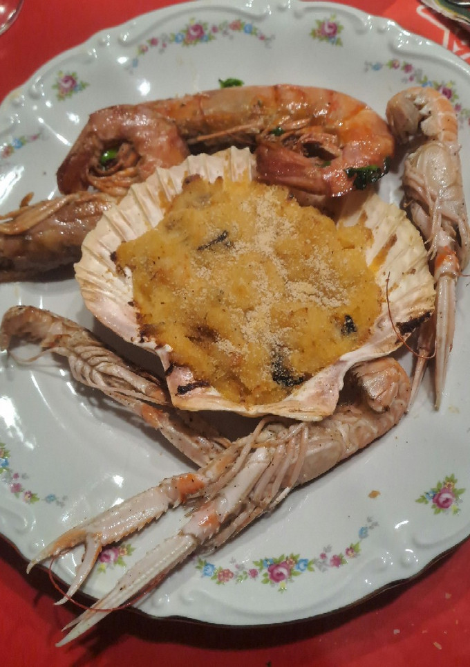 Una foto de Vieiras rellenas
