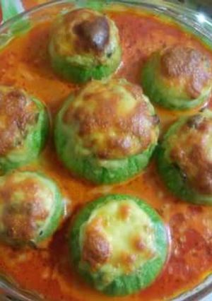Una foto de Calabacitas Rellenas 🍛