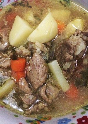Foto resep Sop daging dan tulang sapi