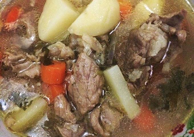 Resep Sop daging dan tulang sapi oleh Masakan'olla 🥗 - Cookpad