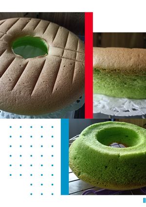 Foto resep Sponge cake pandan