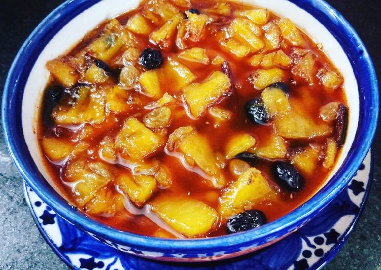 Easiest Way to Prepare Any-night-of-the-week Pineapple Relish (Bengal - Anarosh er Chutney)