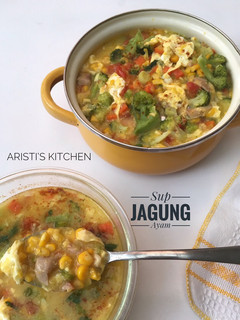 Foto resep Sup Jagung Ayam