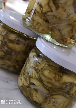 Foto di Zucchine e cipolla sott'olio