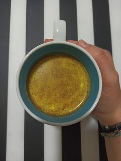 Una foto de Leche dorada