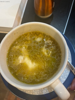 Una foto de Sopa de espárragos trigueros