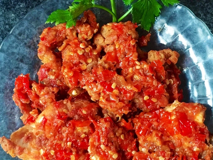 Cara Gampang Membikin Resep Ayam geprek crispy Bali yang Lezat Anti Ribet, Bikin Ngiler