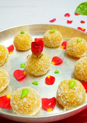 A picture of Mango Ladoo.
