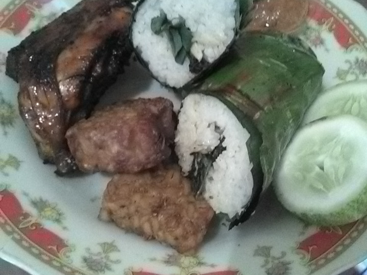 Resep Nasi bakar homemade.. (Nasi uduk magic com) Anti Gagal