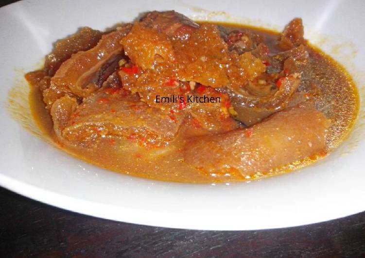 Bahan Sambal Goreng Tahu Krecek | Resep Bumbu Sambal Goreng Tahu Krecek Yang Enak Banget