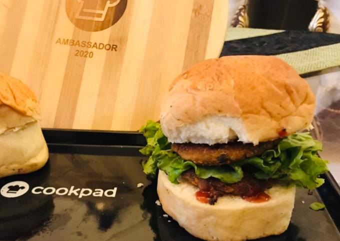 Shami kabab burger