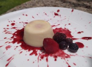 Una foto de Panna Cotta