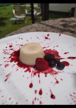 Una foto de Panna Cotta