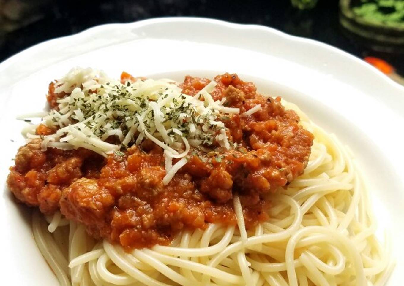 Spagethi saus bolognese