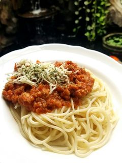 Foto resep Spagethi saus bolognese
