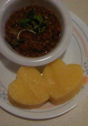 A picture of Polenta.