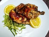 Rosemary Roasted Chicken with Lemon Butter