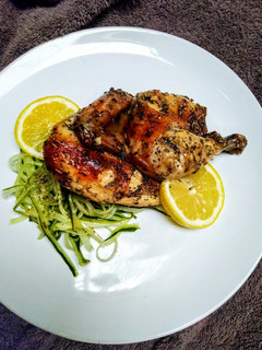 Foto resep Rosemary Roasted Chicken with Lemon Butter