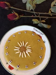 عکسی از دستور حلوا تخم مرغی